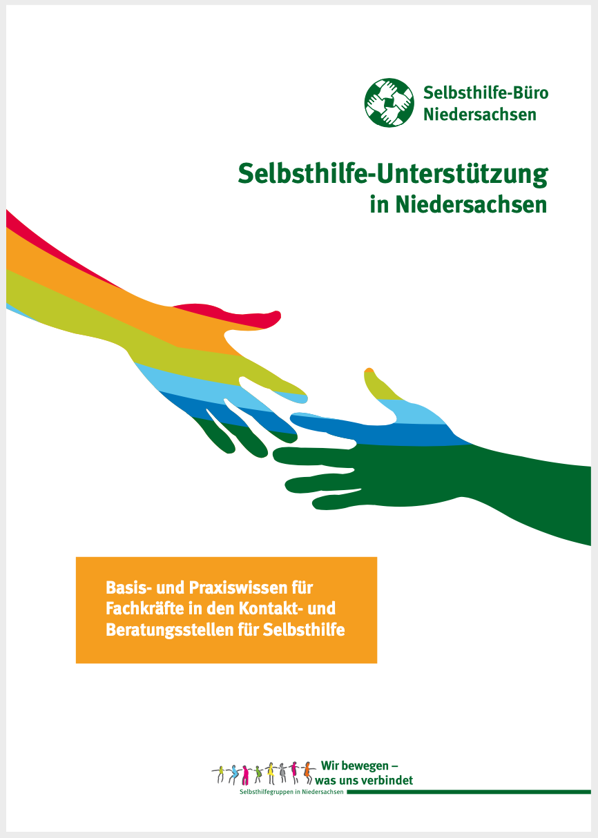 Titelseite der Arbeitshilfe "Selbsthilfe-Unterstützung in Niedersachsen